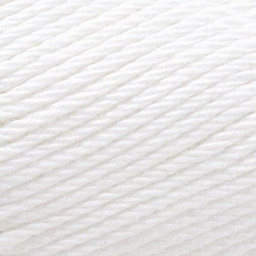 Scheepjes 1699-105 Catona Baumwolle Garn, 105 Bridal White, 1x100g von Scheepjes