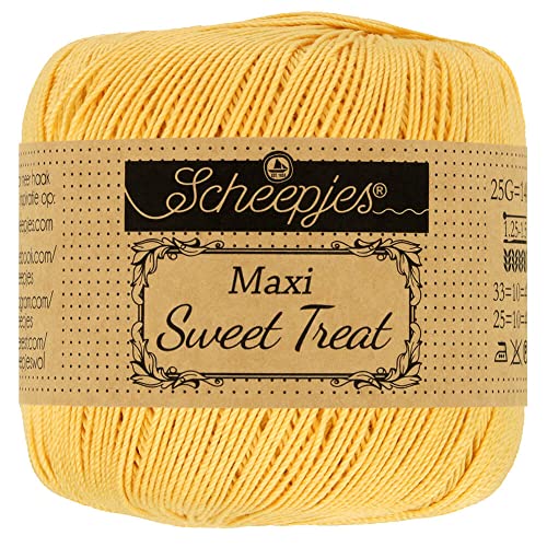 Scheepjes - Scheepjes 154 Gold Maxi Sweet Treat Garn - 10x25g von Scheepjes