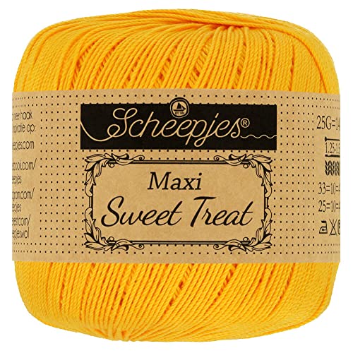 Scheepjes - Scheepjes 208 Gelb Gold Maxi Sweet Treat Garn - 10x25g Scheepjes - Scheepjes 208 Gelb Gold Maxi Sweet Treat Garn - 10x25g von Scheepjes