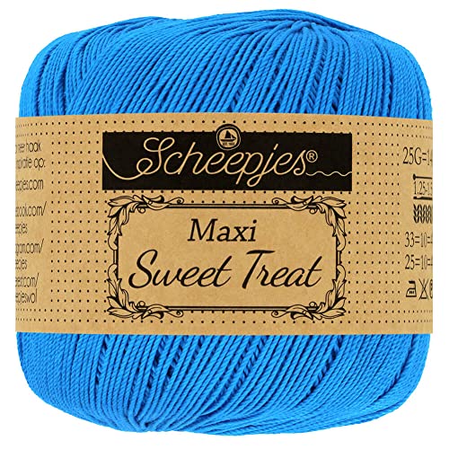 Scheepjes - Scheepjes 215 königlich Blau Maxi Sweet Treat Garn - 10x25g von Scheepjes