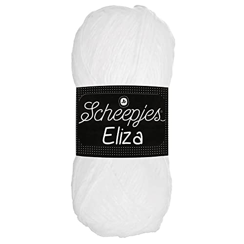 Scheepjes - Scheepjes 218 Darm Weiße Eliza Garn - 5x100g von Scheepjes