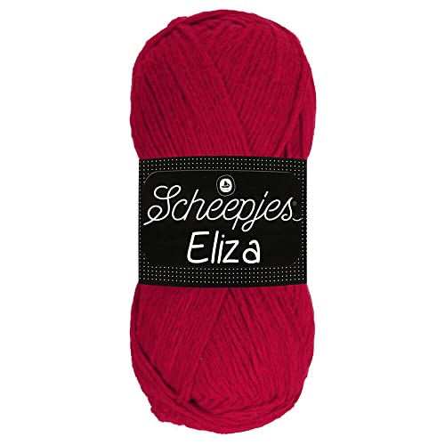 Scheepjes - Scheepjes 226 Rosig Rot Eliza Garn - 1x100g von Scheepjes