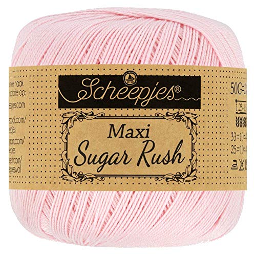 Scheepjes - Scheepjes 238 Pulver Rosa Maxi Sugar Rush Garn - 1x50g von Scheepjes