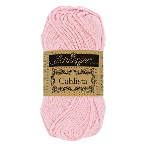 Scheepjes - Scheepjes 246 Eisig Rosa Cahlista Garn - 10x50g von Scheepjes