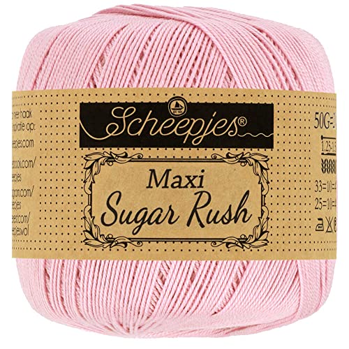 Scheepjes - Scheepjes 246 Eisig Rosa Maxi Sugar Rush Garn - 10x50g von Scheepjes