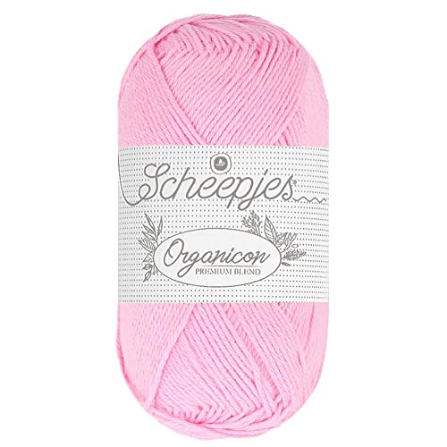 Scheepjes - Scheepjes 249 Rosa Petunie Organicon Garn - 1x50g von Scheepjes