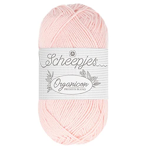 Scheepjes - Scheepjes 250 Pulver Rosa Organicon Garn - 1x50g von Scheepjes