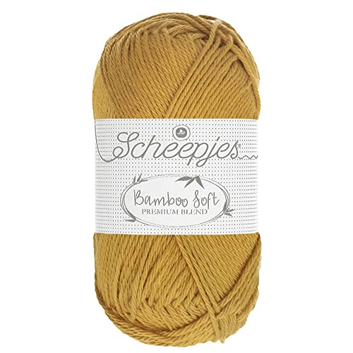 Scheepjes - Scheepjes 260 Golden Nugget Bambus Soft Cotton Garn - 10x50g von Scheepjes