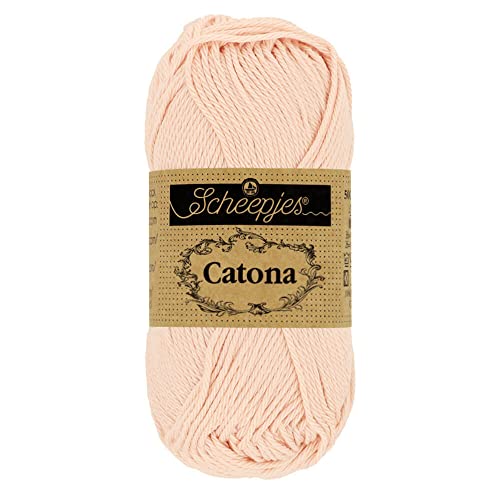 Scheepjes - Scheepjes 263 Blütenblatt Pfirsich Catona Garn - 10x50g Scheepjes - Scheepjes 263 Blütenblatt Pfirsich Catona Garn - 10x50g von Scheepjes