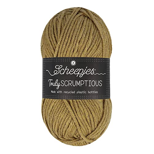 Scheepjes 1739-327 Truly Scrumptious Cotton Yarn, recyceltes Polyester 50% Acryl, 327 Lemon Poppy Seed, 1x100g Scheepjes 1739-327 Truly Scrumptious Cotton Yarn, recyceltes Polyester 50% Acryl, 327 Lemon Poppy Seed, 1x100g von Scheepjes