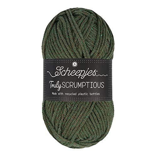 Scheepjes 1739-360 Truly Scrumptious Cotton Yarn, 360 Chocolate Mint Bark, 1x100g von Scheepjes