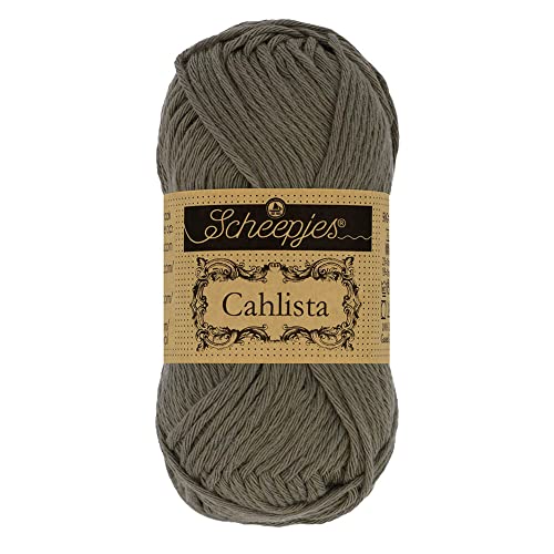 Scheepjes - Scheepjes 387 Dunkel Olive Cahlista Garn - 10x50g Scheepjes - Scheepjes 387 Dunkel Olive Cahlista Garn - 10x50g von Scheepjes