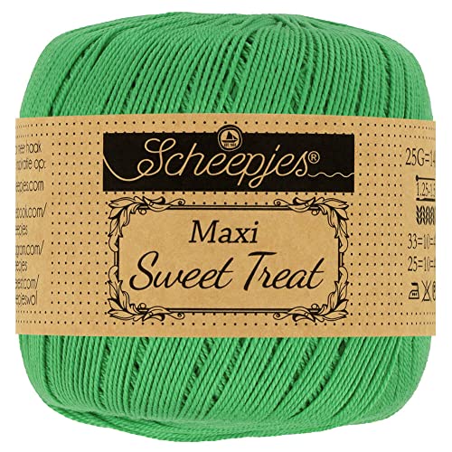 Scheepjes - Scheepjes 389 Apfel Grün Maxi Sweet Treat Garn - 10x25g von Scheepjes