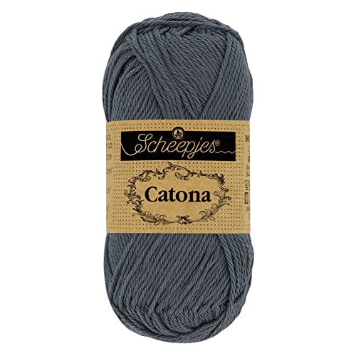 Scheepjes - Scheepjes 393 Holzkohle Catona Garn - 10x50g Scheepjes - Scheepjes 393 Holzkohle Catona Garn - 10x50g von Scheepjes