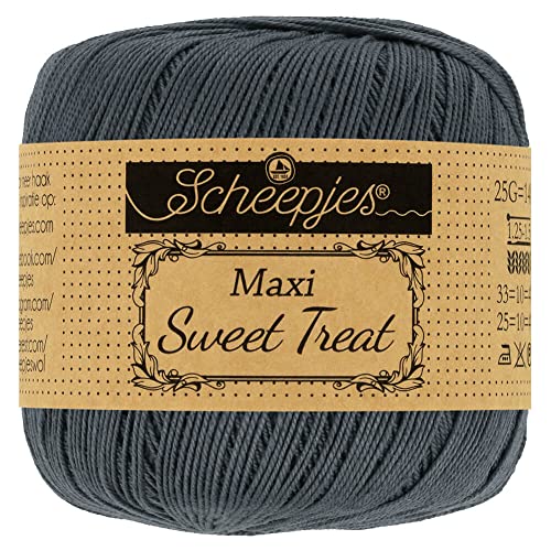 Scheepjes - Scheepjes 393 Holzkohle Maxi Sweet Treat Garn - 10x25g Scheepjes - Scheepjes 393 Holzkohle Maxi Sweet Treat Garn - 10x25g von Scheepjes