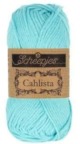 Scheepjes - Scheepjes 397 Cyan Cahlista Garn - 1x50g von Scheepjes