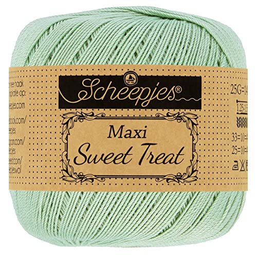 Scheepjes - Scheepjes 402 Silber Grün Maxi Sweet Treat Garn - 10x25g von Scheepjes