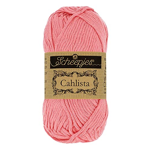 Scheepjes - Scheepjes 409 Soft Rose Cahlista Garn - 10x50g von Scheepjes