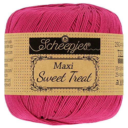 Scheepjes - Scheepjes 413 Kirsche Maxi Sweet Treat Garn - 10x25g Scheepjes - Scheepjes 413 Kirsche Maxi Sweet Treat Garn - 10x25g von Scheepjes