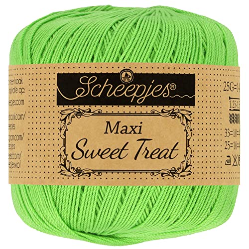 Scheepjes - Scheepjes 513 Frühling Grün Maxi Sweet Treat Garn - 10x25g von Scheepjes