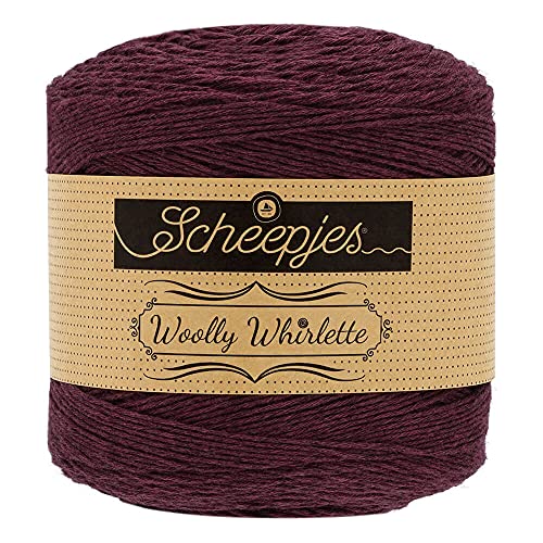 Scheepjes 1730-2 Wolliger Whirlette Garn, 572 Plum Pie, 5x100g, 5 Count von Scheepjes