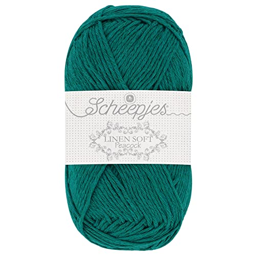 Scheepjes - Scheepjes 608 Leinen Soft Garn - 10x50g von Scheepjes