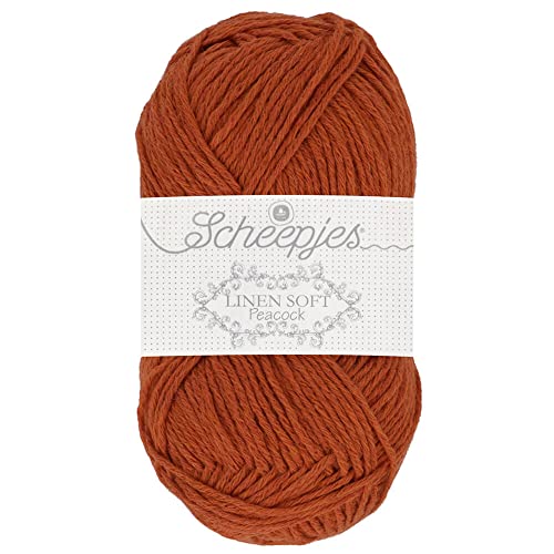 Scheepjes - Scheepjes 609 Leinen Soft Garn - 10x50g von Scheepjes