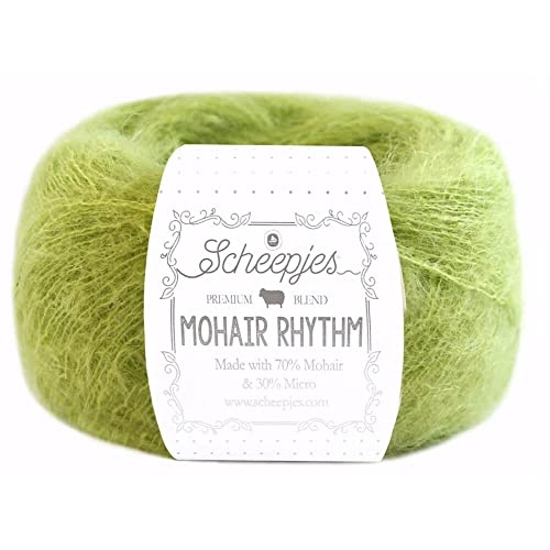 Scheepjes - Scheepjes 672 Glatt Mohair Rhythmus Garn - 10x25g von Scheepjes