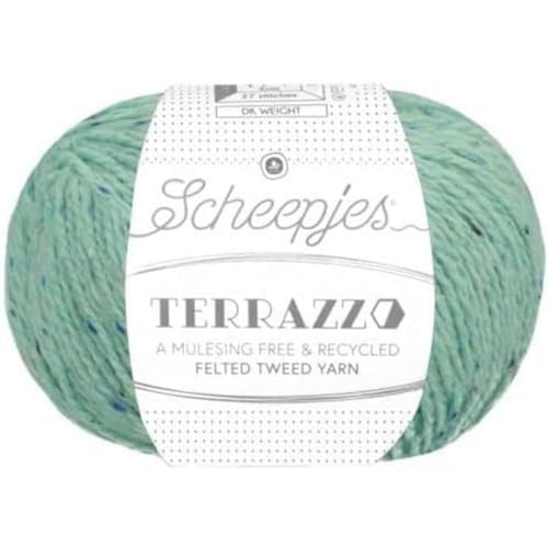 Scheepjes - Scheepjes 755 Cyan Terrazzo Garn - 1x50g von Scheepjes