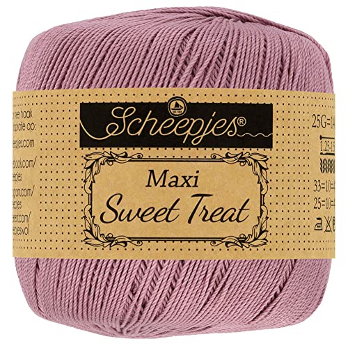 Scheepjes - Scheepjes 776 Antiquität Rose Maxi Sweet Treat Garn - 10x25g von Scheepjes