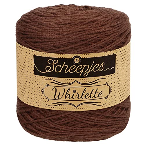 Scheepjes - Scheepjes 863 Schokolade Whirlelette Garn - 5x100g von Scheepjes