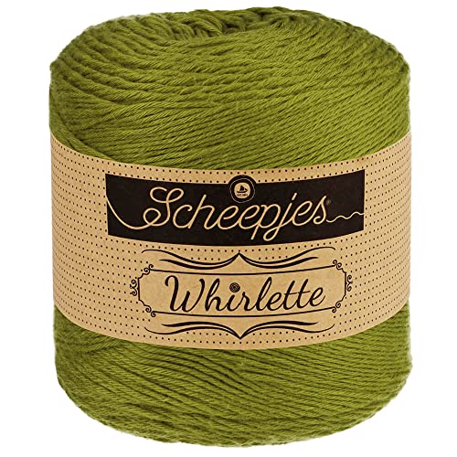 Scheepjes - Scheepjes 882 Scharf Olive Whirlelette Garn - 5x100g von Scheepjes