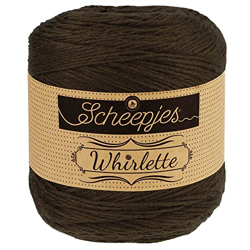 Scheepjes - Scheepjes 883 Bitter Kaffee Whirlelette Garn - 5x100g von Scheepjes