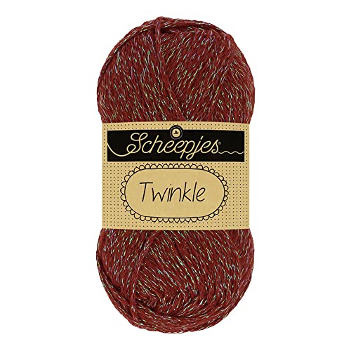 Scheepjes 1701-906 Twinkle Baumwolle Garn, Polyester, 906, 1x50g von Scheepjes