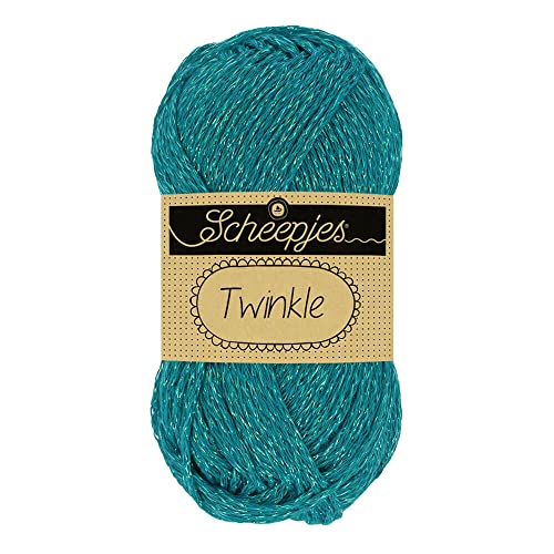Scheepjes Twinkle Garn 1x50g - Blau und Grün von Scheepjes