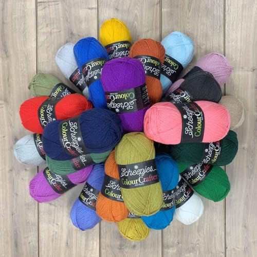 Scheepjes - Scheepjes 93 Farben Sortiment Farbe Handwerker Garn - 1 Setzen Scheepjes - Scheepjes 93 Farben Sortiment Farbe Handwerker Garn - 1 Setzen von Scheepjes