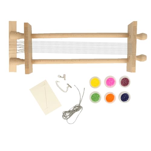 Scheepjes - Scheepjes Bead Weberei Webstuhl Rahmen Handwerk Projekte Bausatz für Kinder und Erwachsene - 1 Stück Scheepjes - Scheepjes Bead Weberei Webstuhl Rahmen Handwerk Projekte Bausatz für Kinder und Erwachsene - 1 Stück von Scheepjes