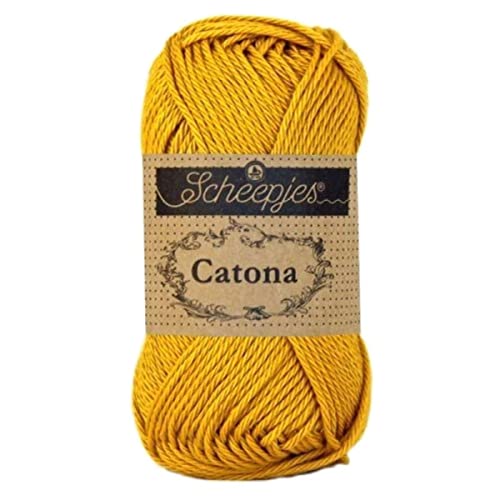 Scheepjes - Scheepjes Catona 249 Safrangarn - 1 x 25 g von Scheepjes