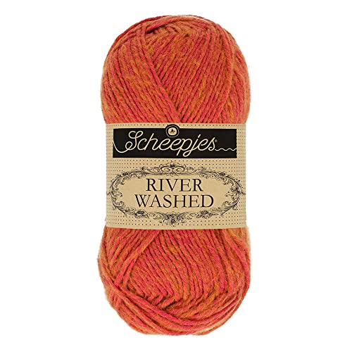 Scheepjes River Washed 1x50g - 944 Nile, Orange und Pinke Häkel- und Strickgarn Scheepjes River Washed 1x50g - 944 Nile, Orange und Pinke Häkel- und Strickgarn von Scheepjes