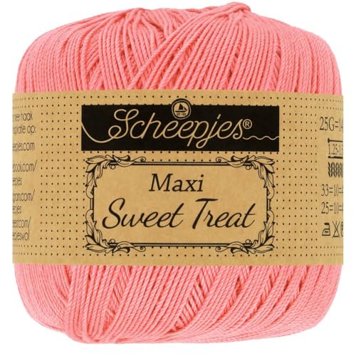 Scheepjes - Scheepjes Maxi Sweet Treat 409 Weich Rosa Garn - 1x25g von Scheepjes