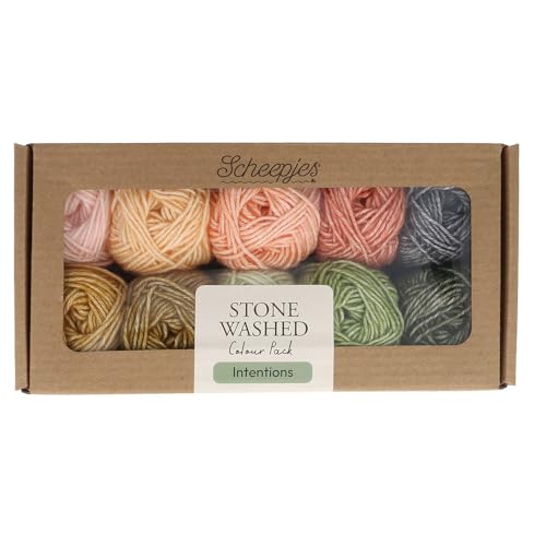 Scheepjes Stone Washed Farbpackung 10x25g von Scheepjes