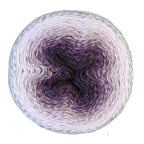 Scheepjes Whirl 1000m 758 Lavenderlicious Graues und Lilafarbenes Garn für Kreativprojekte von Scheepjes