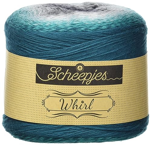 Scheepjes Whirl 1000m - 754 Green Tea Tipple - Baumwoll-Acryl-Mischung für Stricken und Häkeln von Scheepjes
