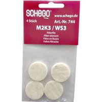 Schego 744 Ersatz-Filter-Filz 4er Set von Schego