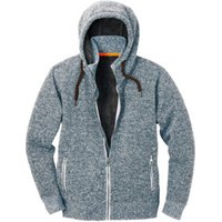 SCHEIBLER Strickjacke Schärding grau/schwarz.,meliert Gr. XXL von Scheibler