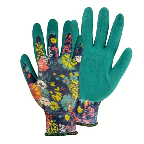Scheibler Workwear – Gartenhandschuhe Fiona – Handschuhe für Gartenarbeit – Arbeitshandschuhe hochelastisch & griffig – verfügbar in den Größen 8 (Mint) von Scheibler