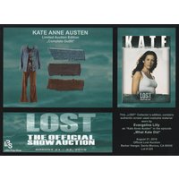 Lost Serie - Original Costume Card Prop Evangeline Lilly Als Kate Anne Austen Auf 99 Stück Limitierte Sammleredition Tv Show von ScheinbardesignShop