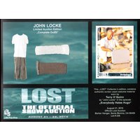 Lost Serie - Original Costume Card Prop Terry O'quinn Als John Locke Auf 195 Stück Limitierte Sammleredition Tv Show von ScheinbardesignShop