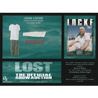 Lost Serie - Original Costume Card Prop Terry O'quinn Als John Locke Auf 99 Stück Limitierte Sammleredition Tv Show von ScheinbardesignShop