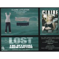 Lost Serie - Original Costume Card Prop Von Emilie De Ravin Als Claire Littleton Tv Show Auf 99 Stück Limitierte Sammleredition von ScheinbardesignShop